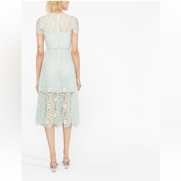 Self Portrait Rose Lace Midi Dress - Picture 4 of 8